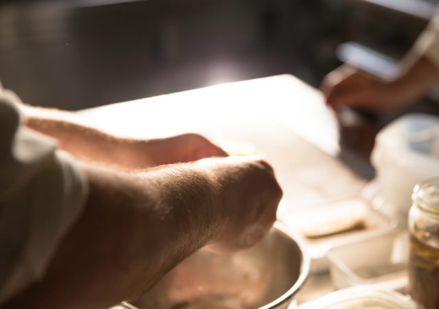 Pizzaiolo all'opera