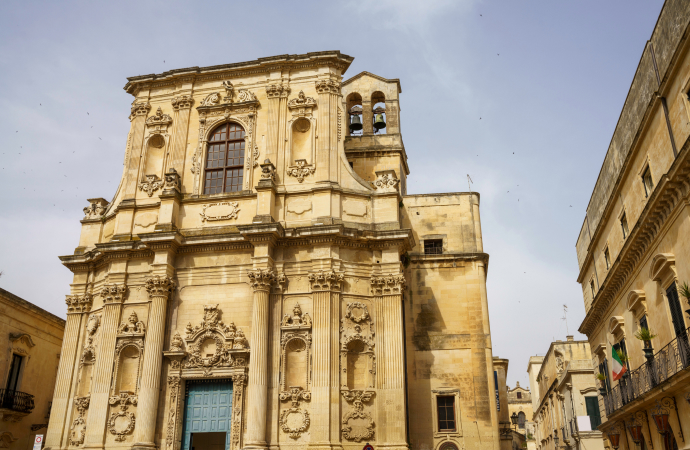 Chiesa in stile barocco a Lecce
